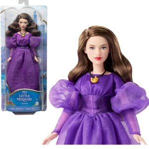Mattel Disney The Little Mermaid Vanessa Fashion Doll in Signature Purple Dress